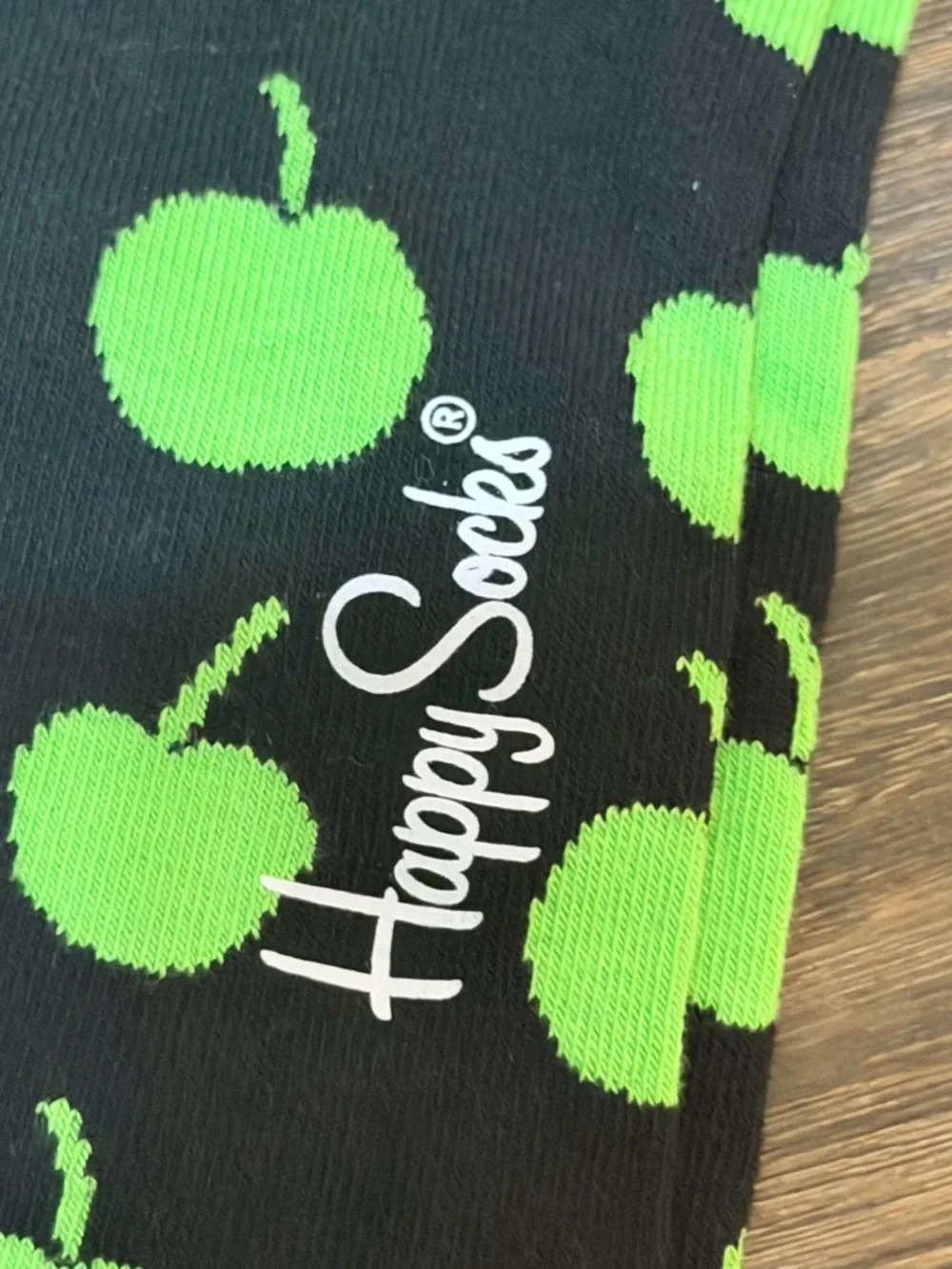 Happy Socks Black, Green & Purple The Beatles Crew Socks